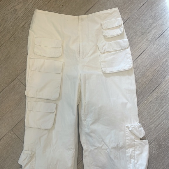 Orseund Iris Ecru Pocket Pants Hailey Bieber Cargo Shadow Hill Gallery Dept - Picture 6 of 13